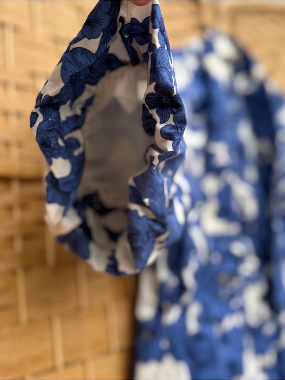 Joie Women's Floral Mini Dress Blue Button Down Front With Belt Women’s Size 2 - Picture 5 of 15